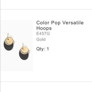 Stella&Dot color pop versatile earrings